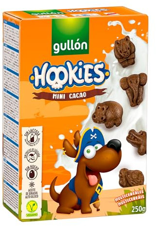 Gullón Galletas Chocolate Dibus Mini, 250g