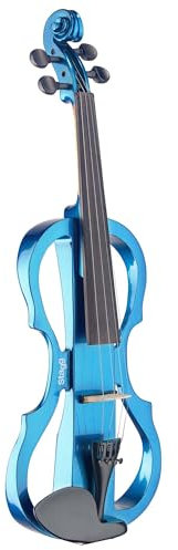 Stagg EVN x-4/4 MBL voller Größe Elektrische Violine Outfit – Blau