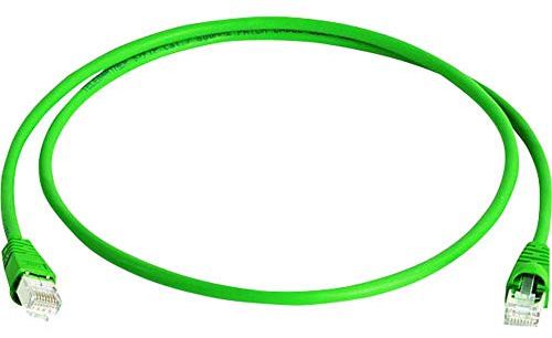 Telegärtner patch cable CAT 7 °F-STP LSZH 2 m Green