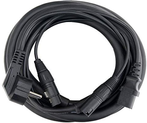 Pronomic Cable híbrido de alimentación/audio XLR 6 m