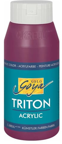 Solo Goya TRITON Acrylfarbe 750ml Bordeaux [Spielzeug]