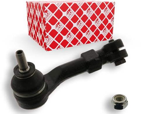 febi bilstein 09681 Spurstangenendstück mit Sicherungsmutter, 1 Stück | Kompatibel mit: RENAULT TWINGO I, TWINGO I Kasten/Schrägheck