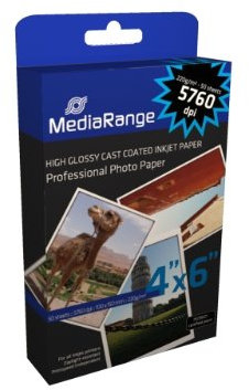 100 (2x 50) Blatt hochglanz Fotopapier 10x15 220g/m²
