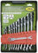 JBM 51318 - Pack de 12 Llaves combinadas articuladas con trinquete