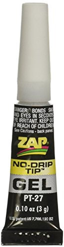 Pacer Technology (Zap) Zap Gel Tube Adhesives, 3g, PT-27
