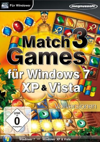 Match 3 Games für Windws 7, XP & Vista - [PC]