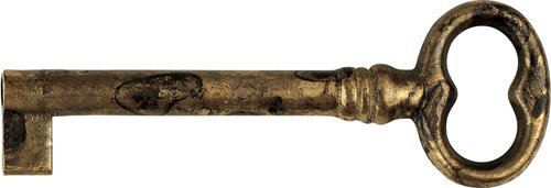 Schlüssel Barock Messing 83 mm - Qualität aus Europa seit 1998