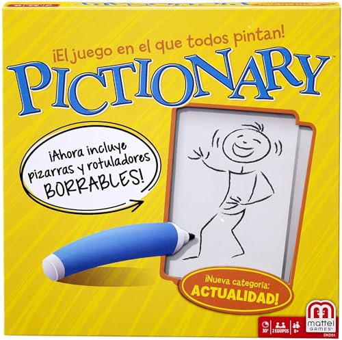 Mattel Games - Pictionary, Board Games (Mattel DKD51)