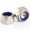 Bolt Base 4mm A2 Stainless Steel Nylon Insert Nyloc Nylock Lock Nuts M4 X 0.7mm Pitch - 25
