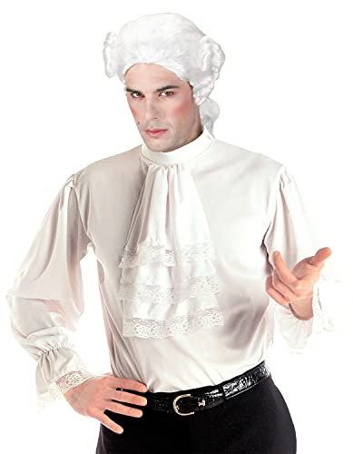 W WIDMANN MILANO Party Fashion - Costume vampire, chemise avec jabot, nobles, courtisans, carnaval, fête à thème