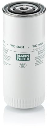 MANN-FILTER WK 962/4 Fuel Filter - for Trucks + Buses | For Trucks & Buses, Fuel System Protection, Injector Protection, Clean Fuel Supply, True OE Engineering
