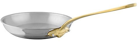 Mauviel1830 'cook Frying Pan Round Diameter:, Stainless Steel, 24 cm