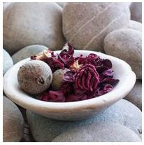 Générique Cadre Toile Tableau Zen - Spa - Galets - 28 x 28 cm (M8)