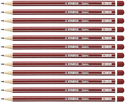 STABILO - Bleistift - Opéra - 12er Pack - Härtegrad HB