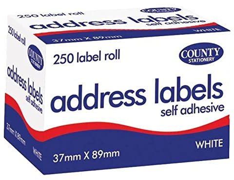 Qsweet Adressetiketten, selbstklebend, 89x36mm, 250 Stk
