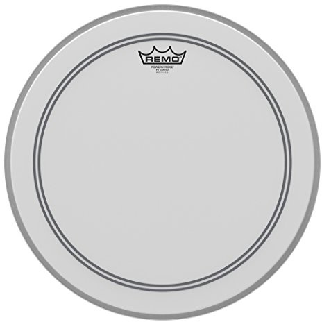 Remo Schlagzeugfell Powerstroke 3 Weiß aufgeraut Bassdrum – 16 – P3-1116-C2