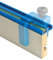 Rockler Doppelte T-Schienen-Zaunkappe, universelle T-Schienen, Holzbearbeitung, 91,4 cm lang, extrudierte Aluminium-Zaunkappe, Aluminium-Extrusion, einfache Montage an jedem 1,9 cm dicken Unterzaun –