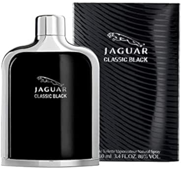 Jaguar Classic Black By Men Fragrance 3.4 Ounces