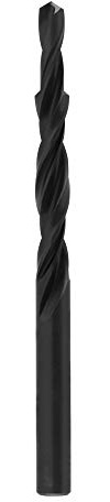 RUKO HSS Langer Sublandbohrer für Gewindekernloch, Typ N, 90 Grad, schwarzes Finish, 11,0 mm Durchmesser, 142,0 mm Länge, R102618