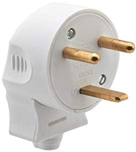 Debflex 713420 - Enchufe macho 2P + T lateral (20 A), color gris
