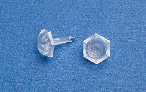bandex Faltenstecker transparent - Kollektionspackung (KP): 50 Stück