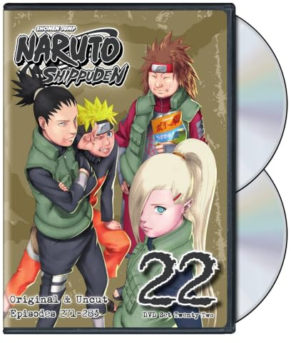 Naruto Shippuden Uncut Set 22 (DVD)