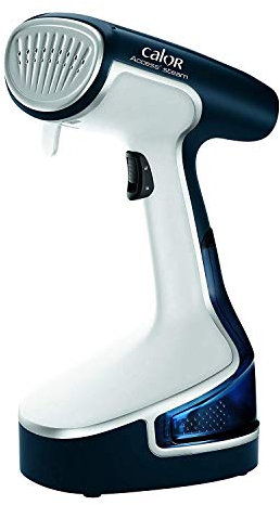Calor Access Steam DR8085C0 Dampfbürste, 11 x 13 x 28 cm, Dunkelblau/Weiß