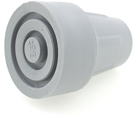 Hohe Qualität Gummihülsen (2 stück) - Wählen Sie Größe/Farbe! (18mm, grau)