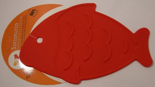 Untersetzer - Fisch - 100% Silikon - 26 cm x 18 cm