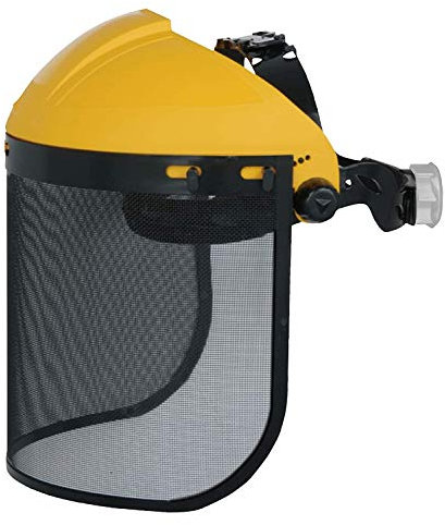 Delta Plus – Protezione PICO2 frontale + Visiera Griglia Giallo Nero