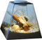 Lucky Reptile Life Pyramide Designer-Terrarium, Größe:30x30x30 cm. Halogen