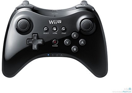 WIIU WII U PRO CONTROLLER - BLACK (US)