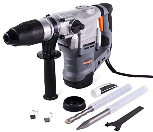 Almipe Marteau perforateur 1600 W SDS Max burineur Burin Professionnel Valise