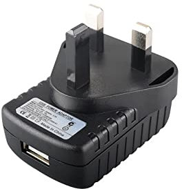 MyVolts 5V power supply adaptor compatible with Amazon Fire TV Stick Media player - UK plug