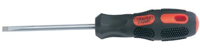 Draper 43376 Expert Plain Slot Parallel Tip Screwdriver, 5.0mm x 75mm