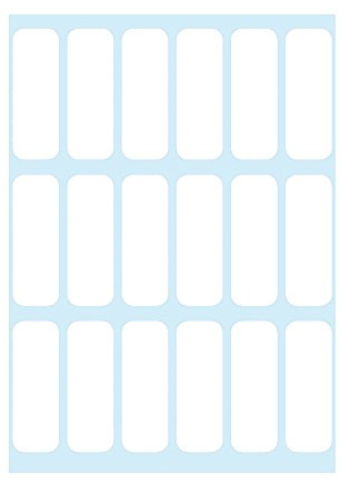 Herlitz 830448 Büroetiketten 12 x 34 mm