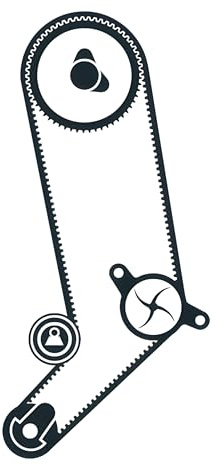 SKF Water Pump And Timing Belt Kit With Gaskets VKMC 01253 Height 171 mm Length 271 mm Width 142 mm – OE Quality