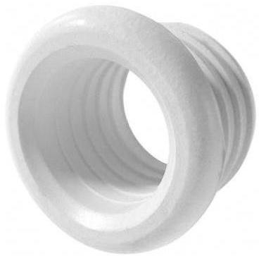 Polypipe Boss Pipe Rubber Connector Pushfit Waste Adapter Reducer White 50mm x 25mm