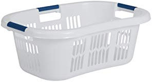 Rubbermaid Wäschekorb, Kunststoff, weiß, 1.5 Bushel