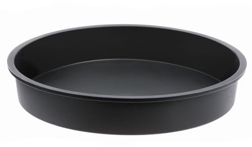 De Buyer, MOUL FLEX NEGRA, TARTERA ALTA REDONDA Ø 24 CM,1990.24
