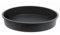 De Buyer - Tourtière ronde à bord lisse MOUL'FLEX en silicone - Diamètre 24 cm -, Noir