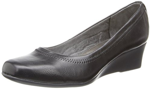 LifeStride Women's Groovy Wedge Pump, Black, 5 UK