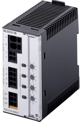 Block Elektronischer Leitungsschutzschalter PM-0724-400-0 24V/DC 10A 4x