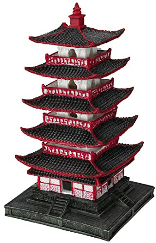Europet Bernina 234-430057 Aquariumdekoration Aqua Della Chinese Pagoda, XL