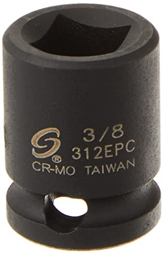 SUNEX Tools 312EPC 3/8-Inch Drive 3/8-Inch Female Pipe Plug Socket