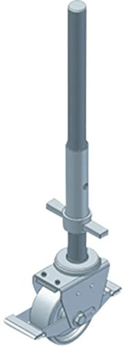 ZARGES Lenkrolle mit Spindel D = 125 mm Z600