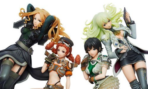 Good Smile Border Break: Border Break Girls, komplette Kollektion, PVC-Figuren-Set (4-teilig)