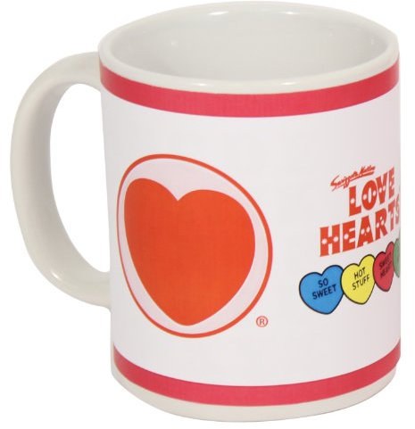Love Hearts Heat Change Mug,