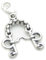 Maldon Jewellery Trense Pelham Bit auf Clip Sterling Silber Charm .925 x 1 Charms