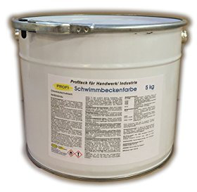 PROFI Schwimmbeckenfarbe Poolfarbe Karibiablau 5 kg